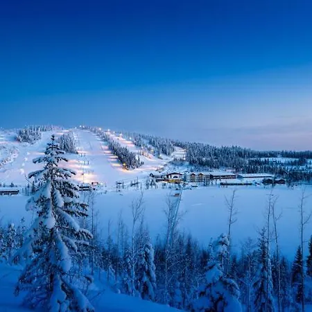 מלון דירות Ukkohalla Sky Cabin Glass Hyrynsalmi